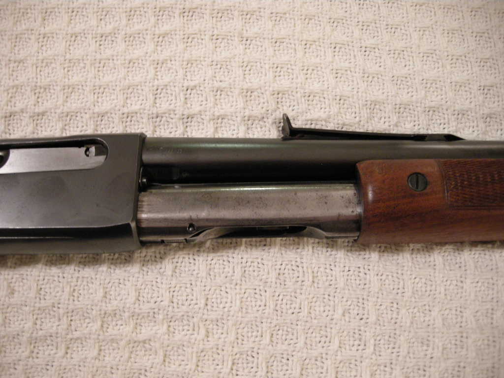 Note polished all the way to forend, even though last half inch does not slide into the receiver...