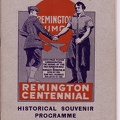 Rem Centennial Program cover