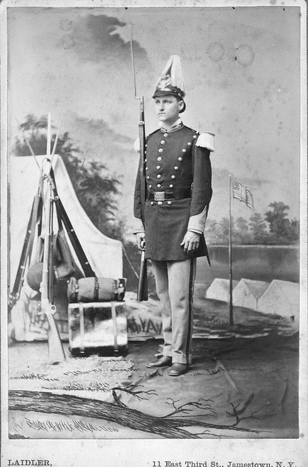 Member of 13th Sept. Co. in dress uniform.jpg