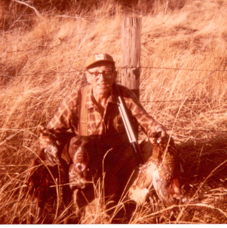 R.K., Rusty, Pheasants, October 1972.jpg
