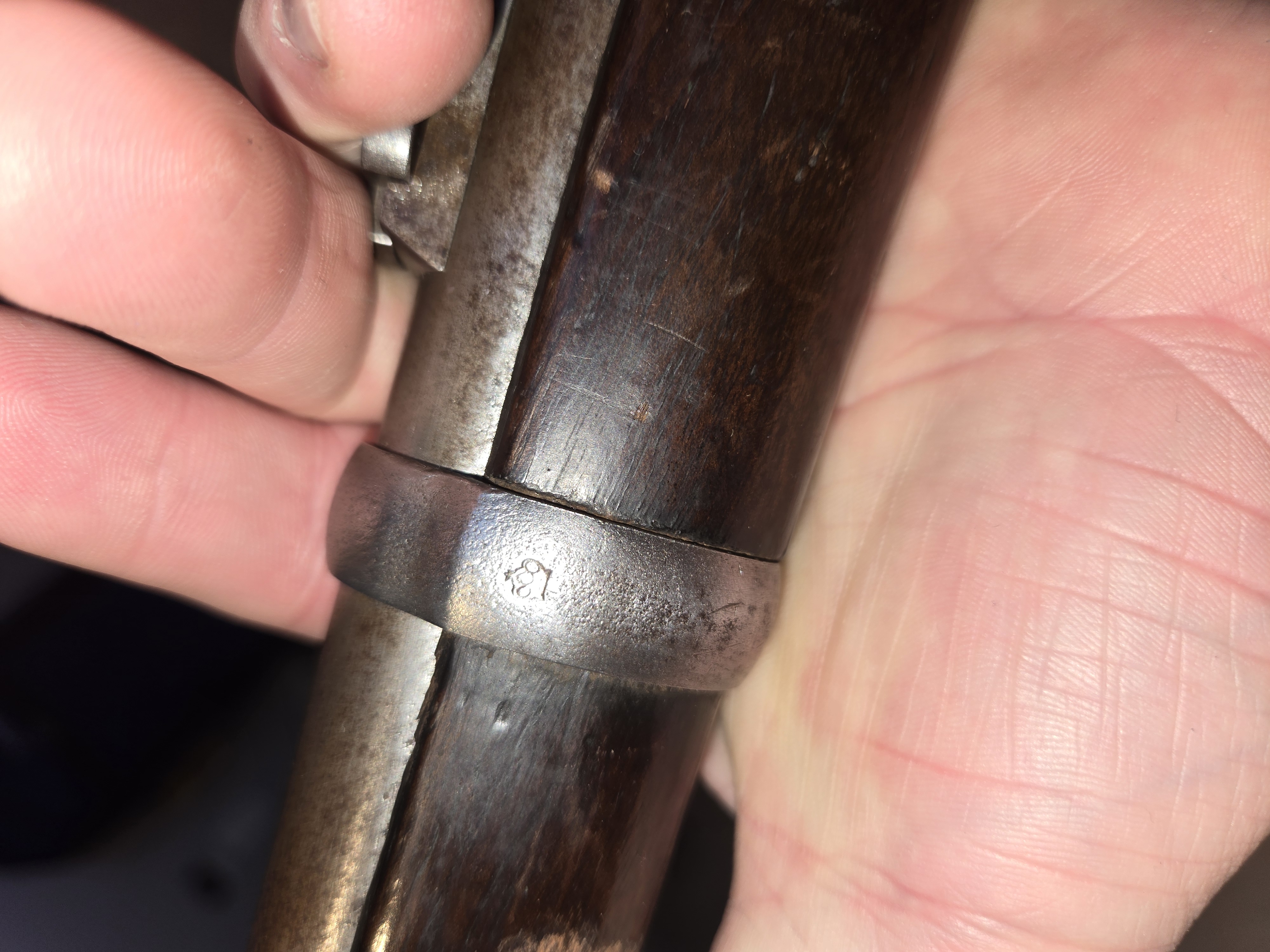 Crown on the Barrel Bands