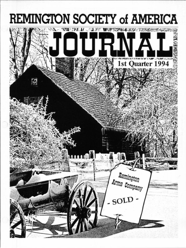 The 1st Quarter 1994 RSA Journal