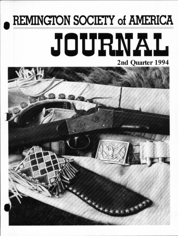 The 2nd Quarter 1994 RSA Journal