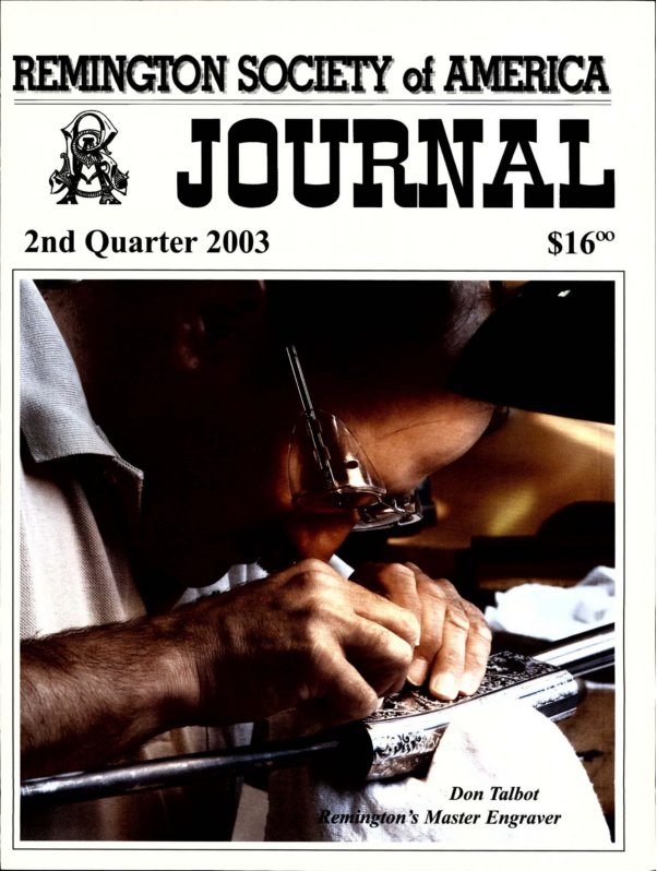 The 2nd Quarter 2003 RSA Journal