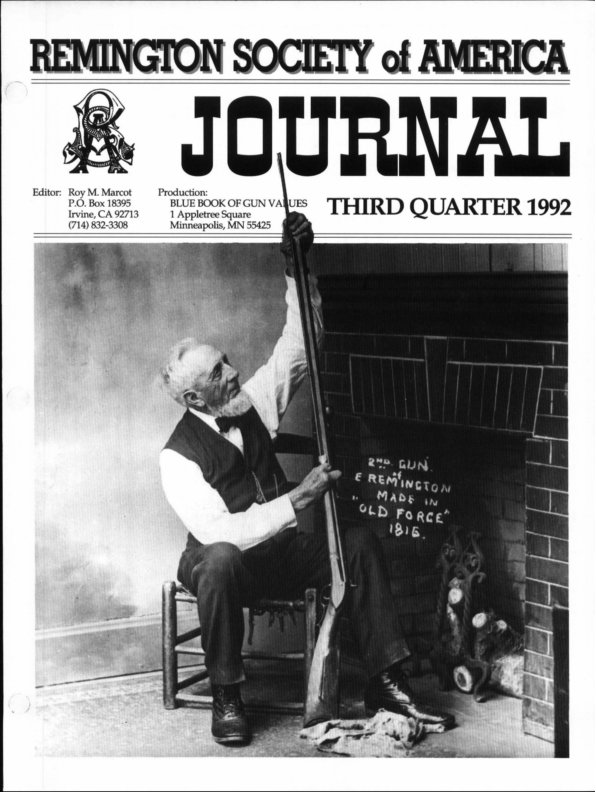 The 3rd Quarter 1992 RSA Journal