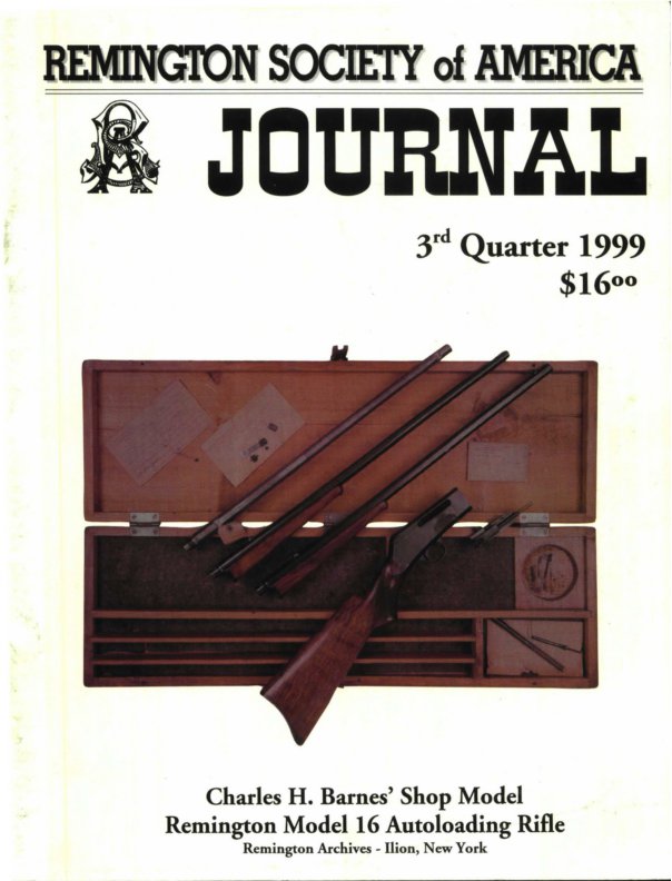 The 3rd Quarter 1999 RSA Journal