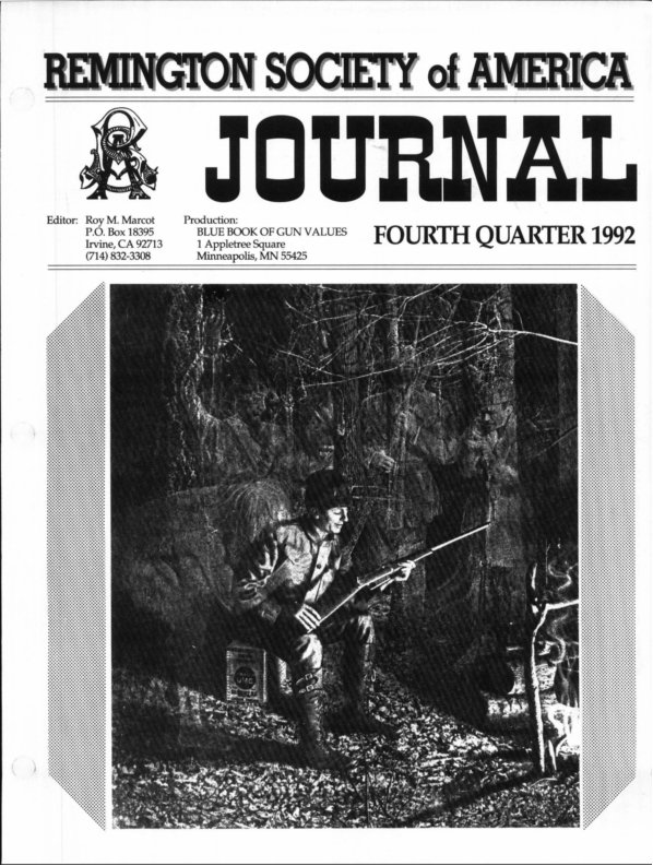 The 4th Quarter 1992 RSA Journal