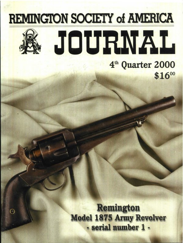 The 4th Quarter 2000 RSA Journal