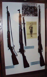 Remington rolling block military rifles.