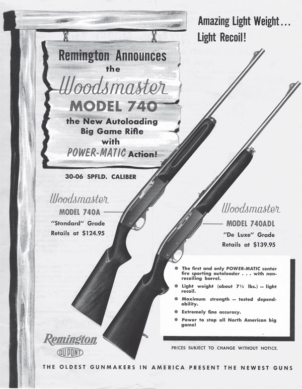 Remington Model 740, Model 742 and Model 7400 Autoloading Rifles