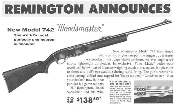 Remington Model 740, Model 742 and Model 7400 Autoloading Rifles