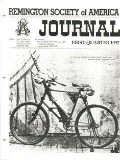 Photo of the First Quarter 1992 Issue of the RSA Journal