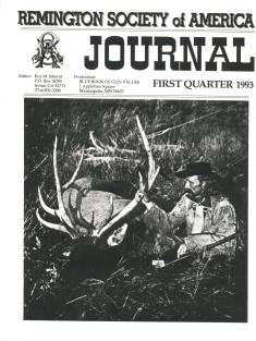 Photo of the first Quarter 1993 Issue of the RSA Journal