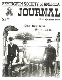 Photo of the First Quarter 1995 Issue of the RSA Journal