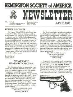 Photo of the second Quarter 1991 Issue of the RSA Journal