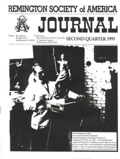 Photo of the second Quarter 1993 Issue of the RSA Journal