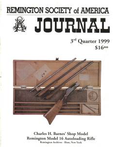 Photo of the Third Quarter 1999 Issue of the RSA Journal