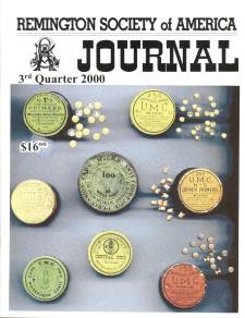 Photo of the Third Quarter 2000 Issue of the RSA Journal