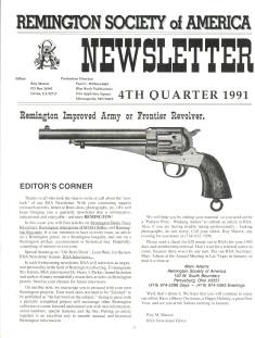 Photo of the Fourth Quarter 1991 Issue of the RSA Journal