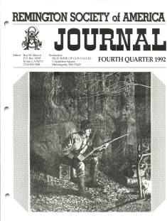 Photo of the Fourth Quarter 1992 Issue of the RSA Journal