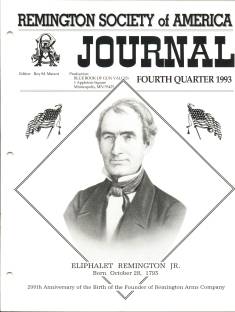 Photo of the Fourth Quarter 1993 Issue of the RSA Journal