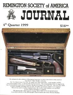 Photo of the Fourth Quarter 1999 Issue of the RSA Journal