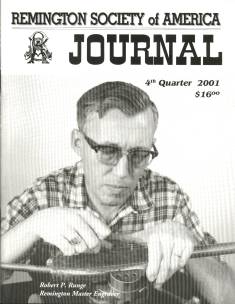 Photo of the Fourth Quarter 2001 Issue of the RSA Journal